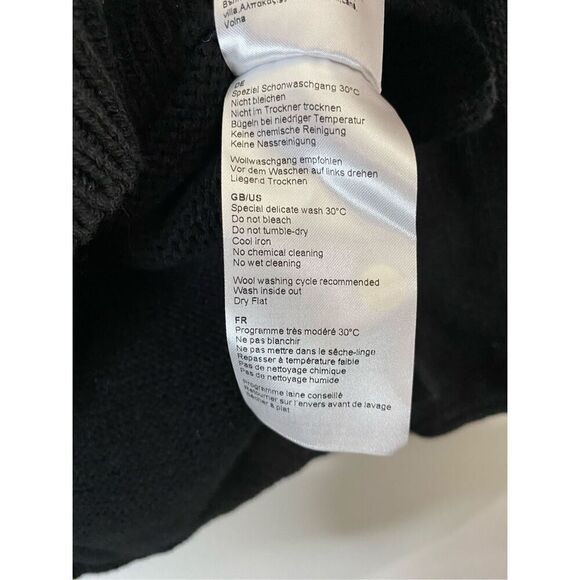 Large size 14, Olsen Europe, cotton & wool blend striped sweater. - Picture 4 of 6